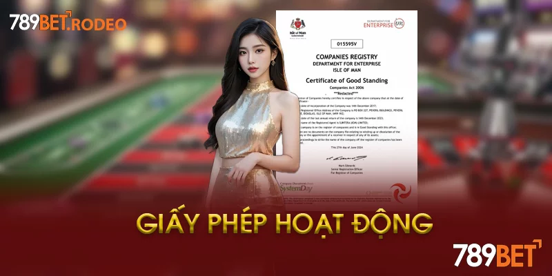 Cách Xác Minh Giấy Phép Hoạt Động Của 789BET